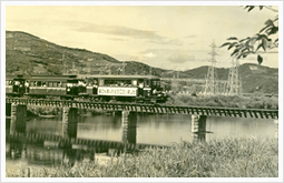 昔の砂川鉄橋
